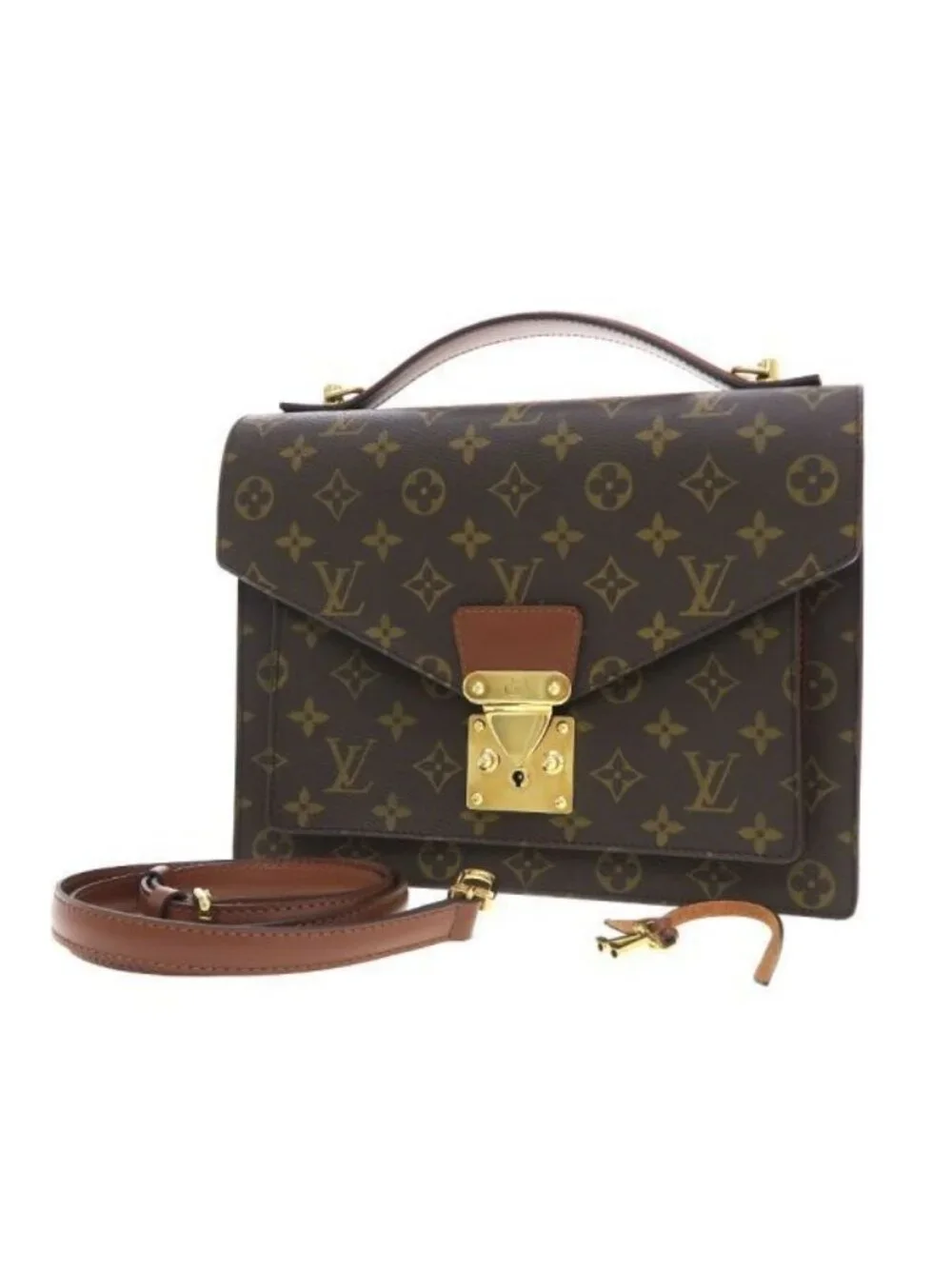 Louis Vuitton Monogram Monceau 28 Shoulder
